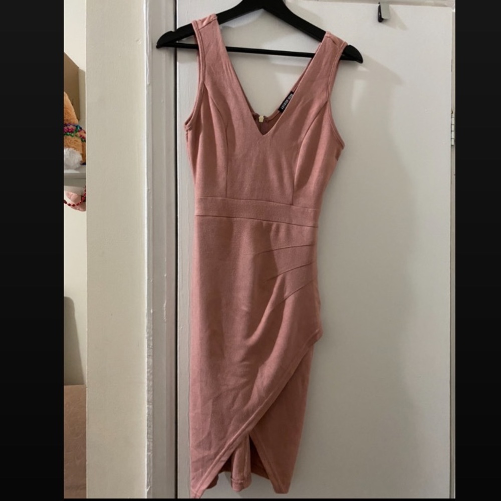 Blush pink dress